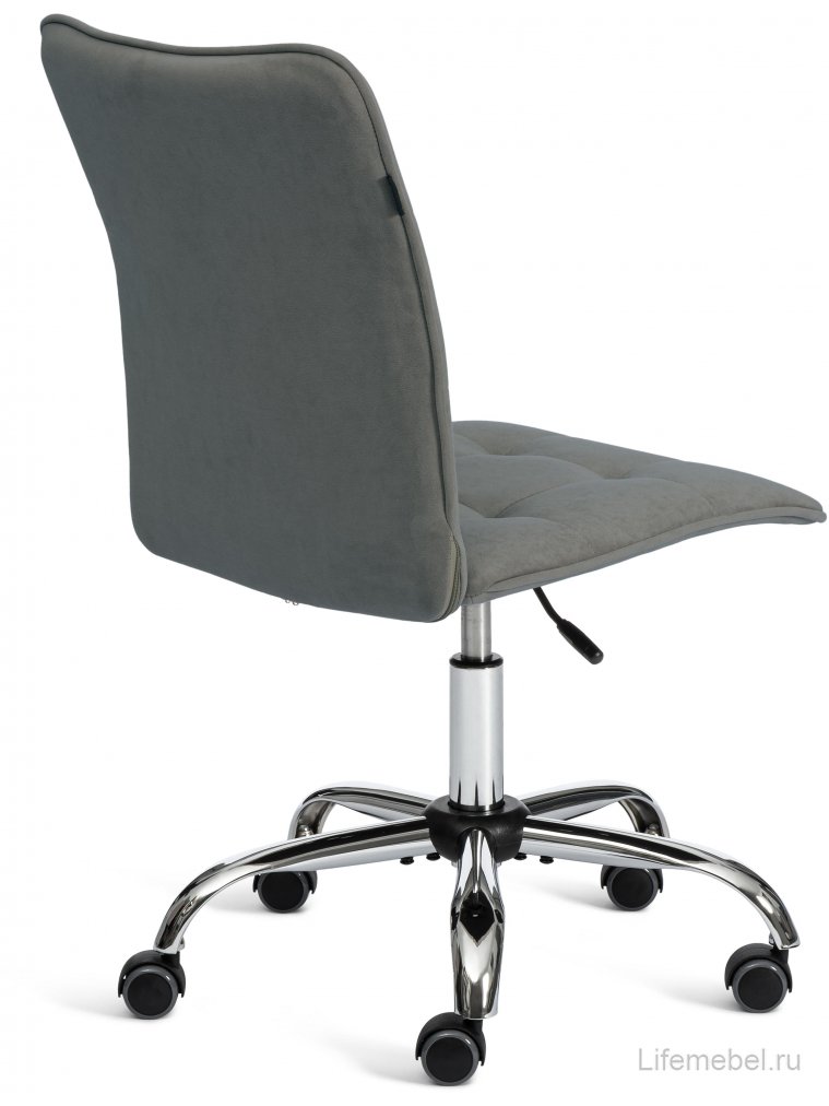 Компьютерное кресло One флок серый 29