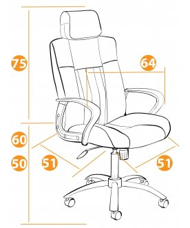 Компьютерное кресло Oxford