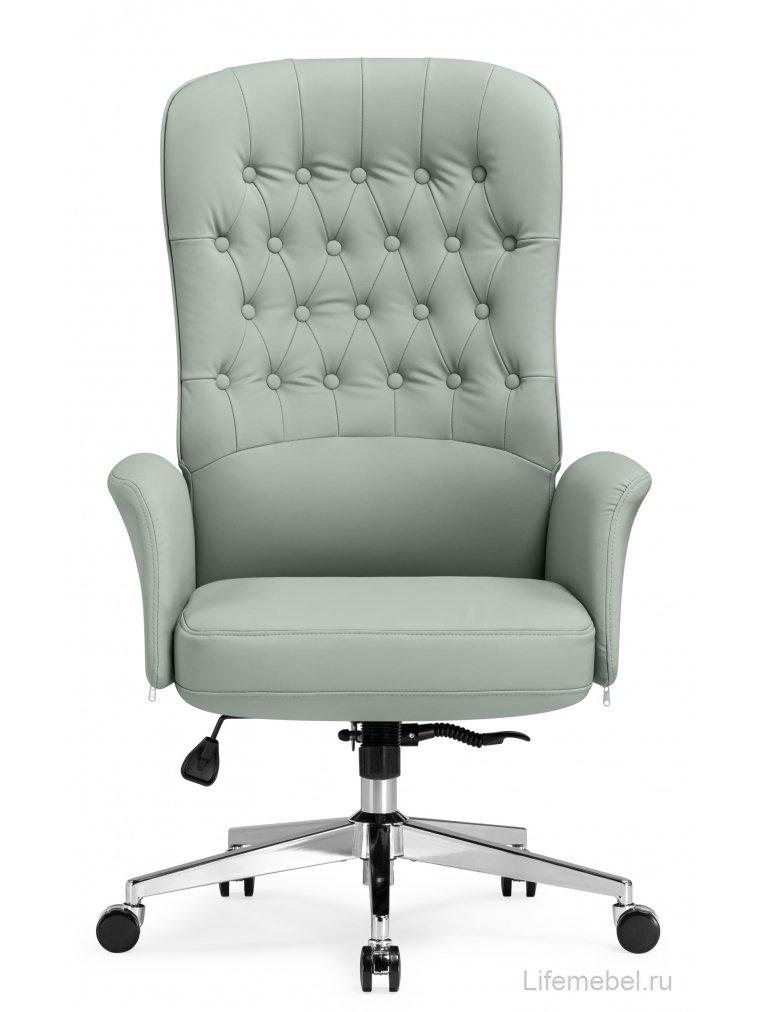 Компьютерное кресло Oxford светло-серый / хром