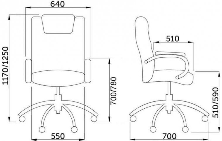 Компьютерное кресло Paradis серый