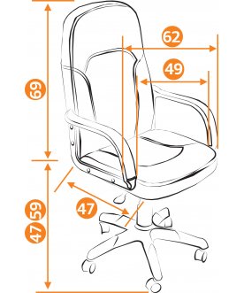 Компьютерное кресло Парма