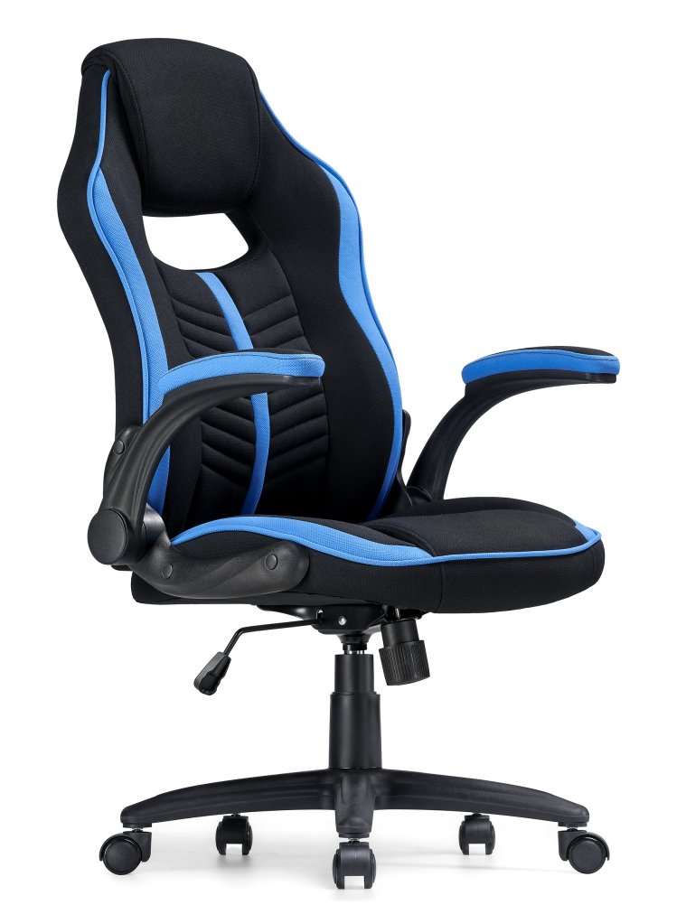 Компьютерное кресло Plast черный / голубой