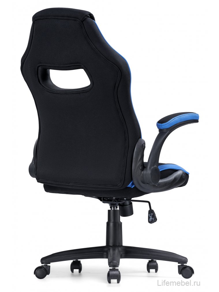 Компьютерное кресло Plast черный / голубой