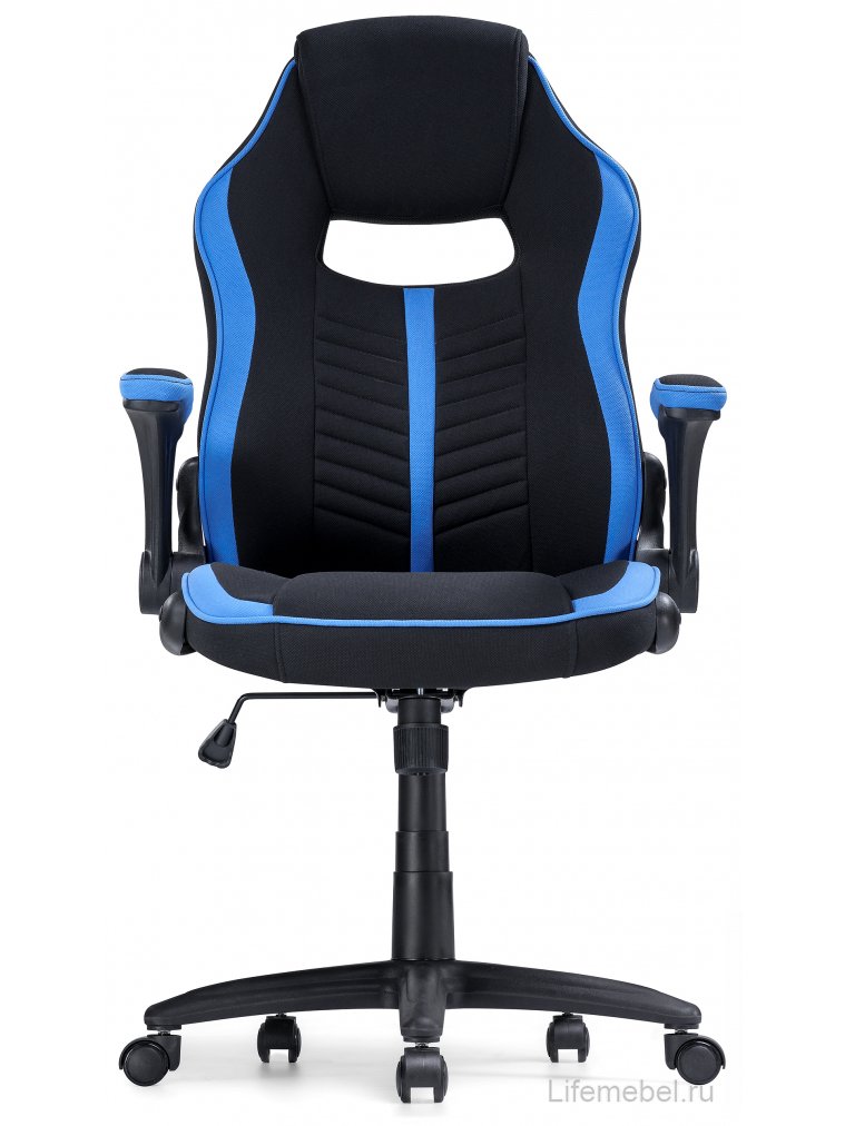Компьютерное кресло Plast черный / голубой
