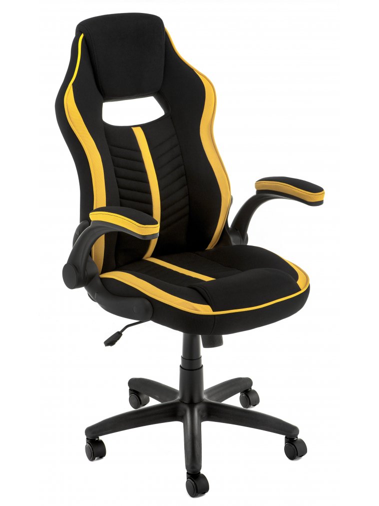 Компьютерное кресло Plast черный / желтый