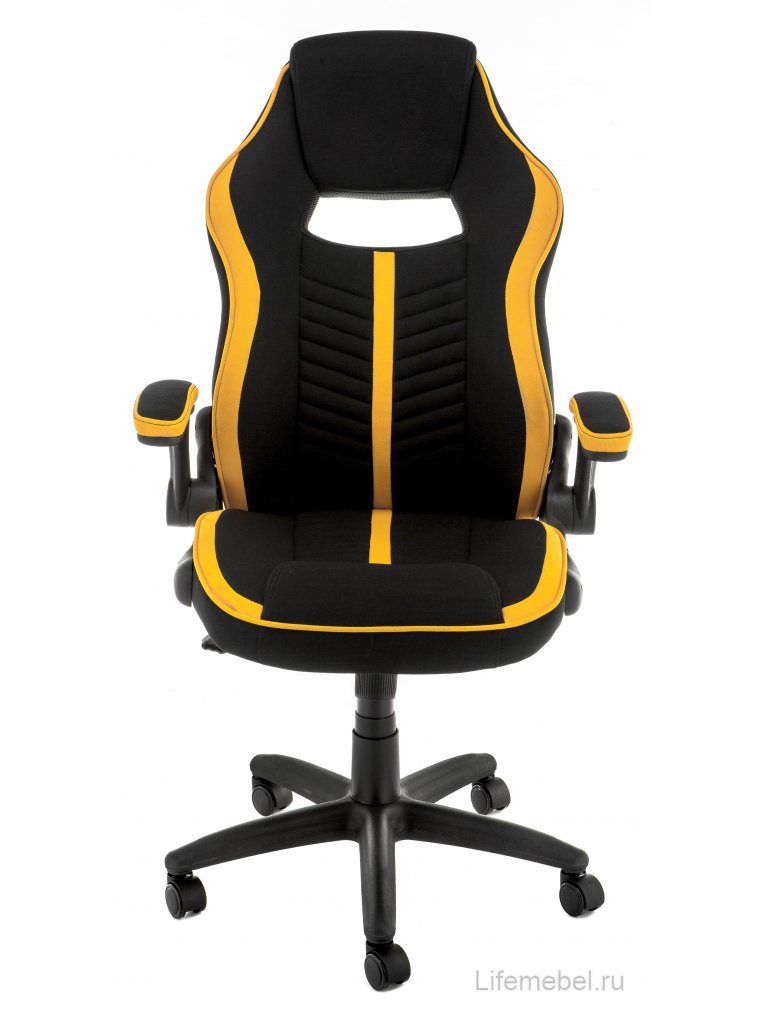 Компьютерное кресло Plast черный / желтый