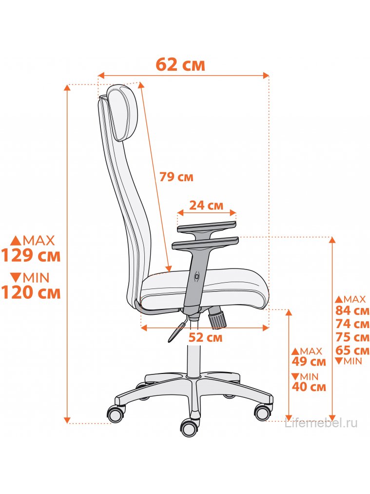 Компьютерное кресло Pragmatic PLT черный 2603