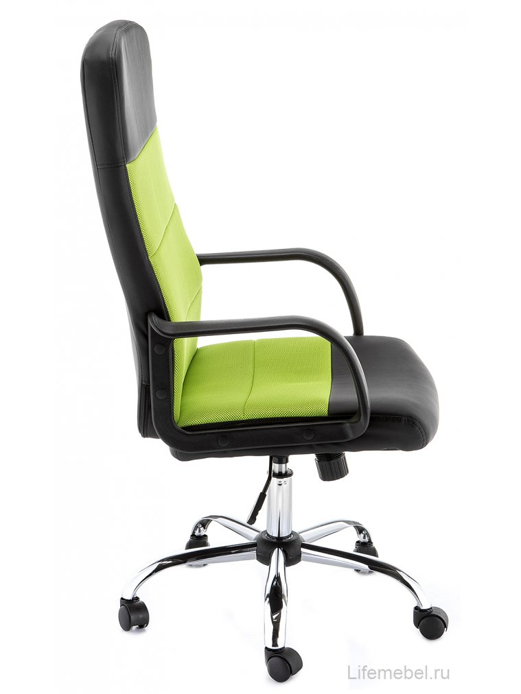 Компьютерное кресло Prosto черное / зеленое
