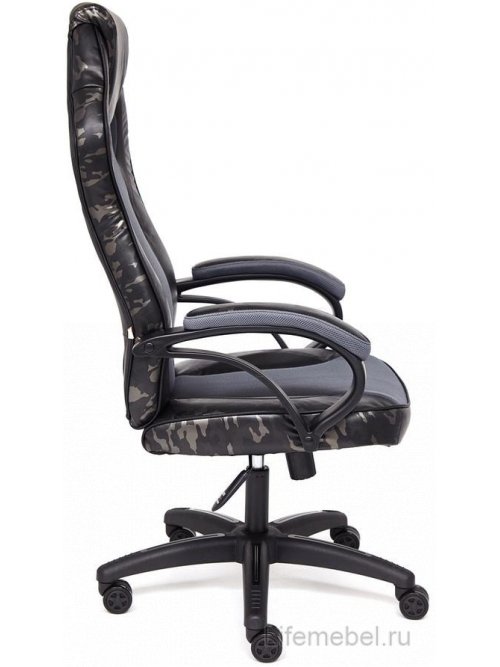 Компьютерное кресло Racer GT Military серый / серый TW 12