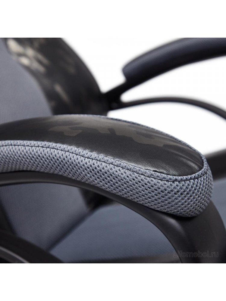 Компьютерное кресло Racer GT Military серый / серый TW 12