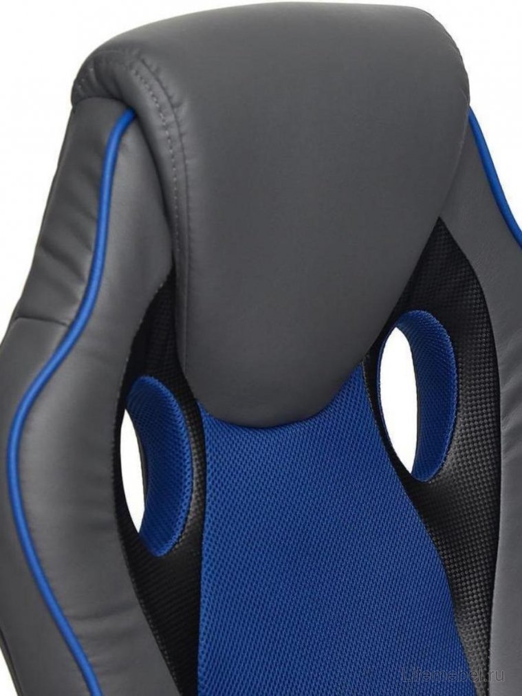 Компьютерное кресло Racer Gt New/Рейсер Гт Нью металлик / синий 36/10
