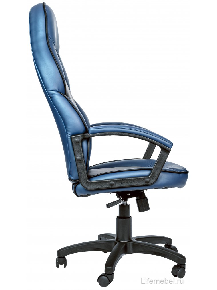 Компьютерное кресло Racer сине-черное