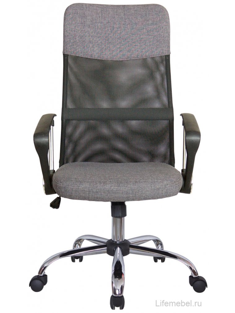 Компьютерное кресло RCH 8074 F серая ткань / чёрная сетка