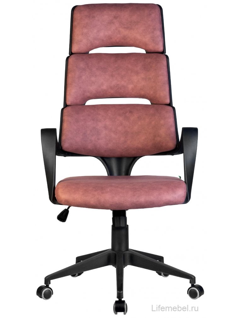 Компьютерное кресло RCH Sakura чёрный пластик / фьюжн терракота 190