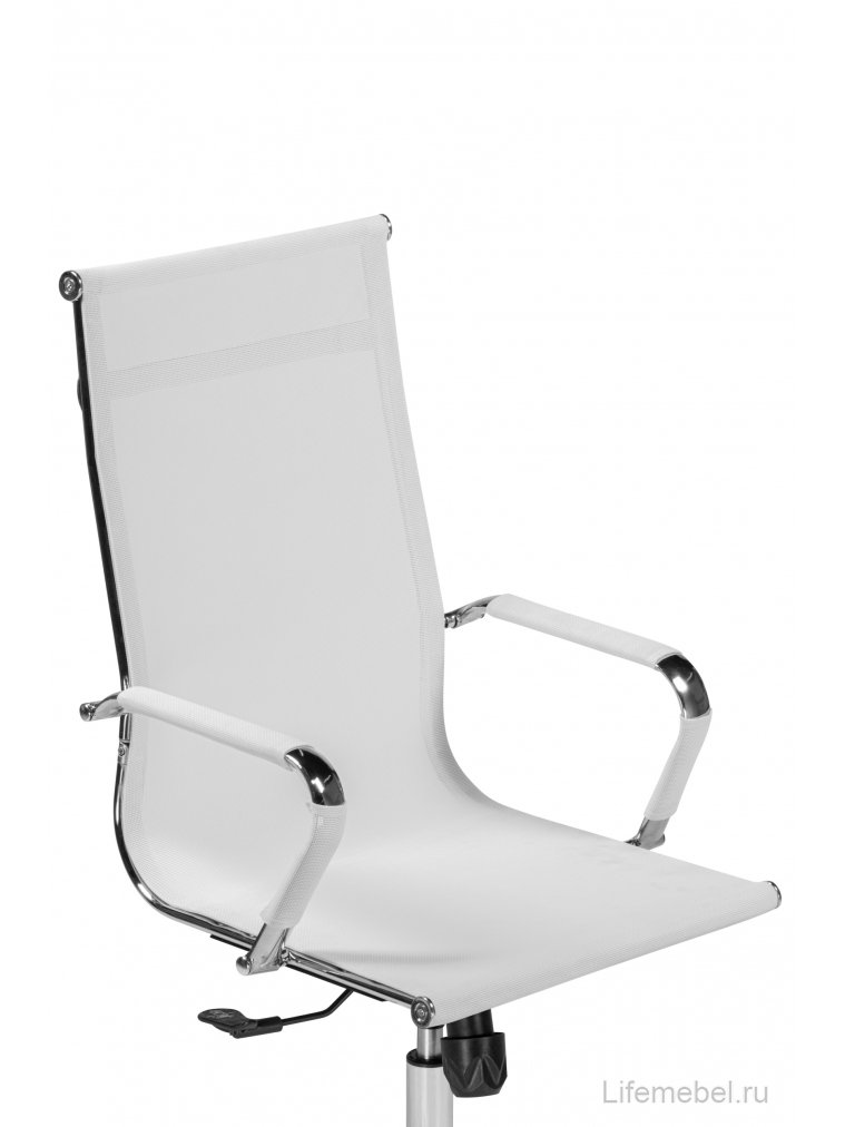 Компьютерное кресло Reus сетка белый / хром