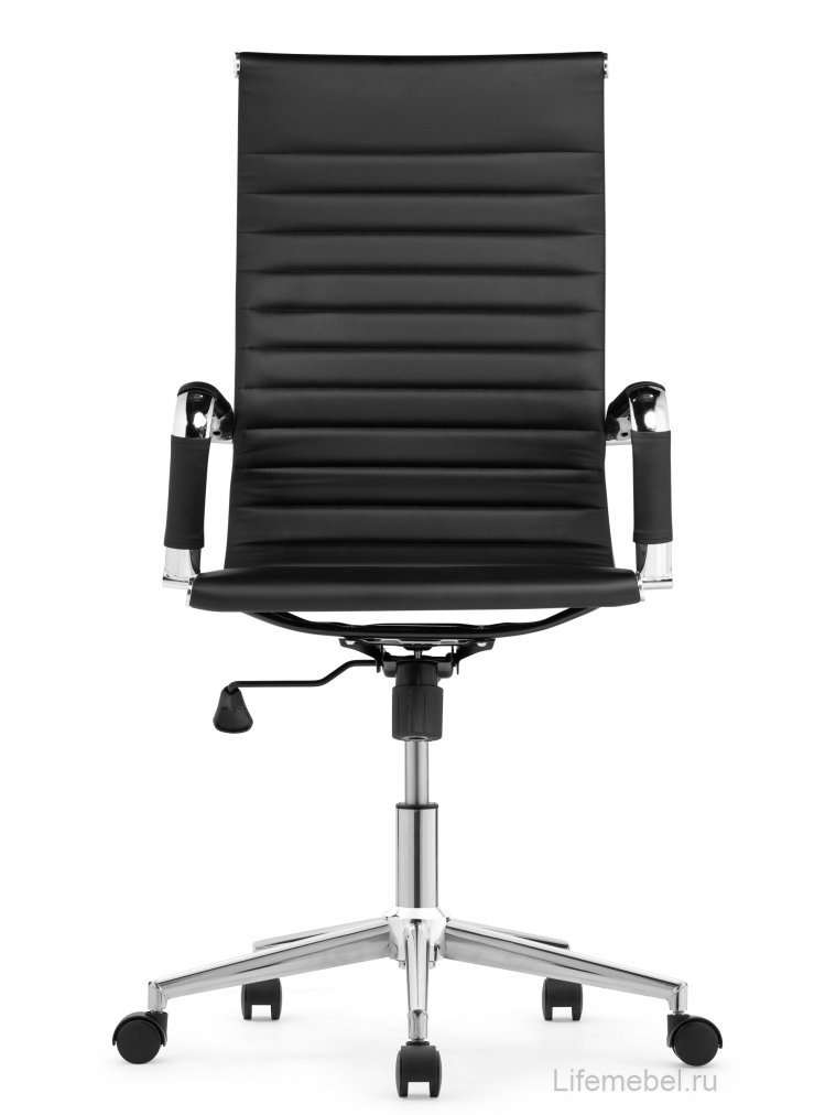 Компьютерное кресло Reus pu black / chrome
