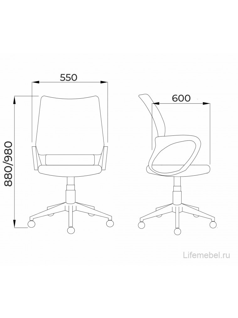 Компьютерное кресло Ricci розовый