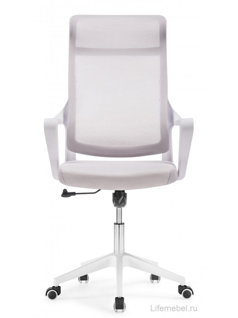 Компьютерное кресло Rino light gray / white