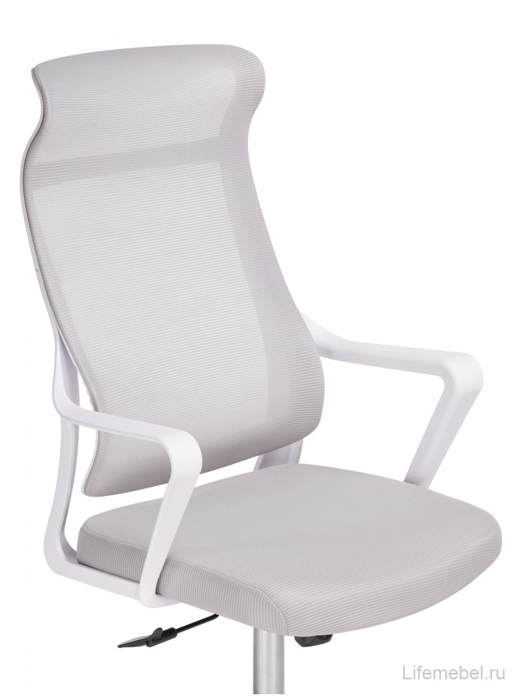 Компьютерное кресло Rino light gray / white