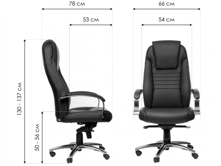 Компьютерное кресло Т-9923 коричневое