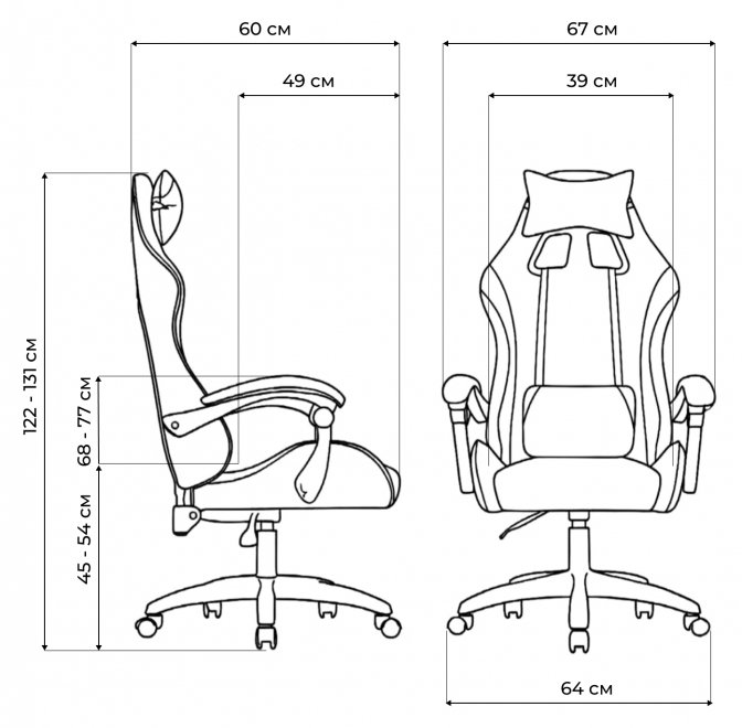 Компьютерное кресло Rodas black / red 62