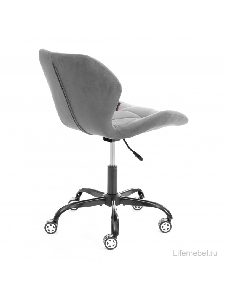 Компьютерное кресло Selfi metalBL серый велюр