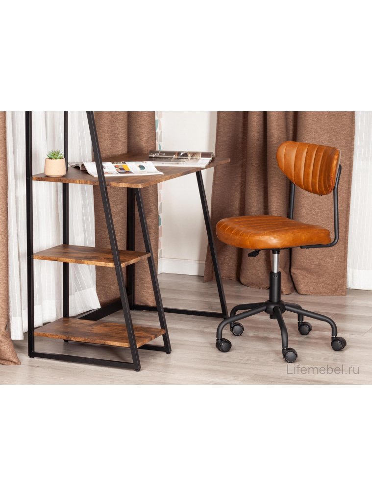 Компьютерное кресло Slim/Слим искусственная кожа brown коричневый