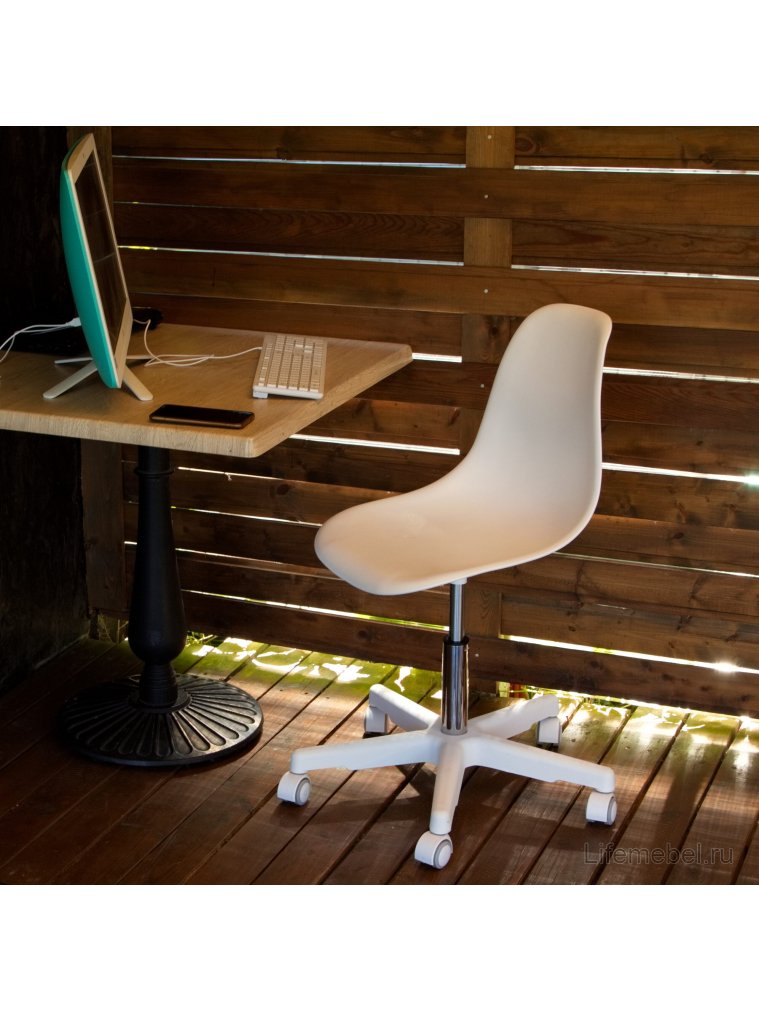 Компьютерное кресло Смузи белый