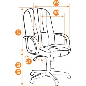 Компьютерное кресло СН833