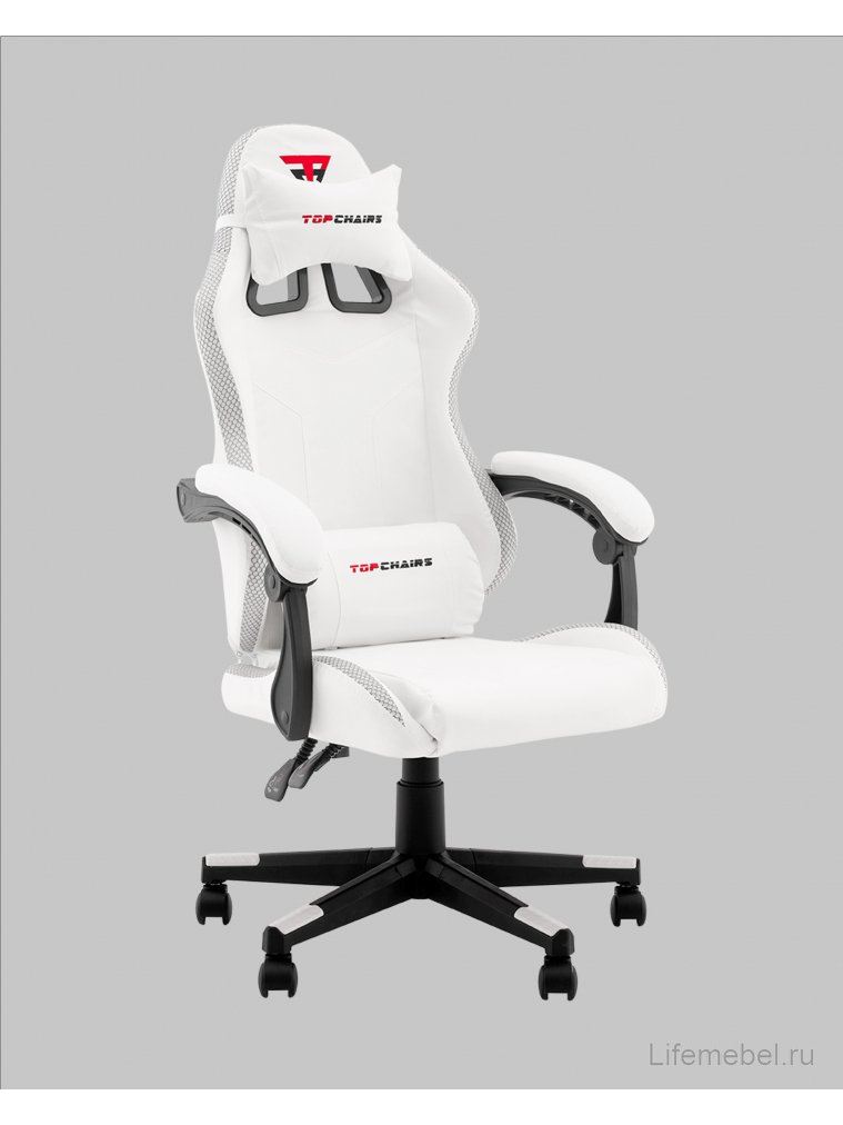 Компьютерное кресло спортивное Druid белый