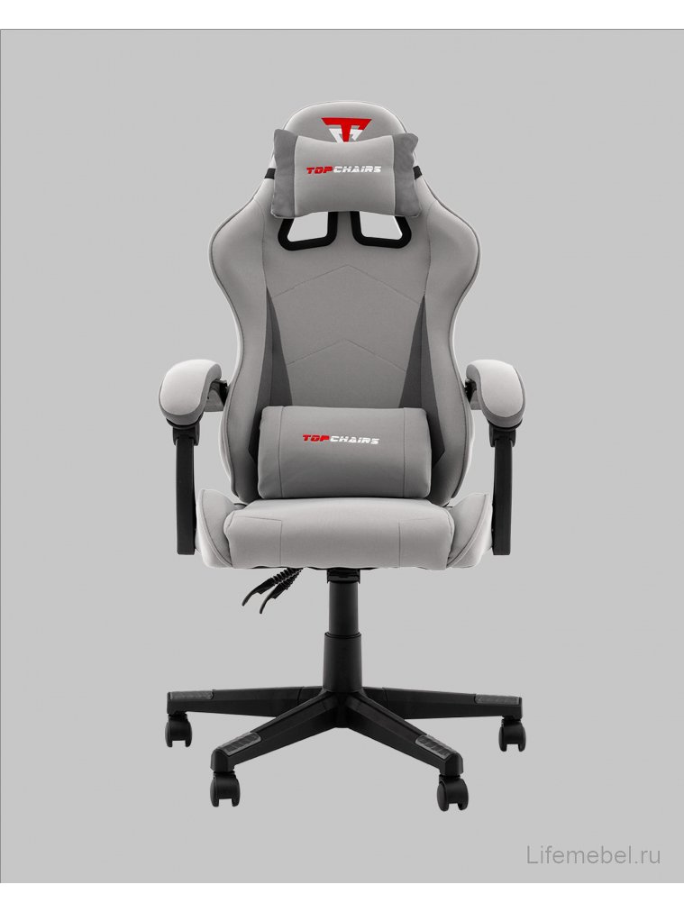 Компьютерное кресло спортивное Рокси серый