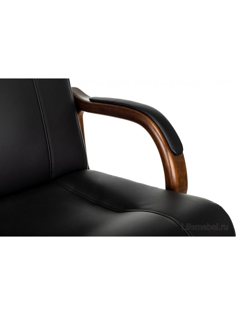 Компьютерное кресло T-9933Walnut экокожа черный