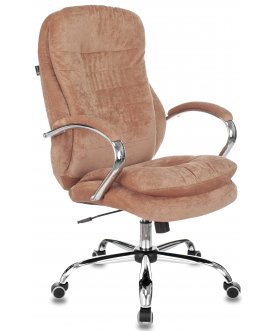 Компьютерное кресло Бюрократ T-9950SL Fabric светло-коричневый / velvet 90