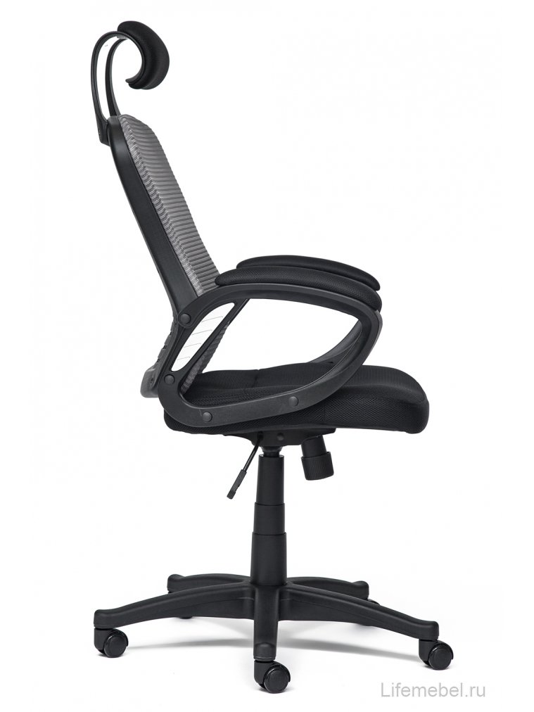 Компьютерное кресло Tasky черное / серое ткань