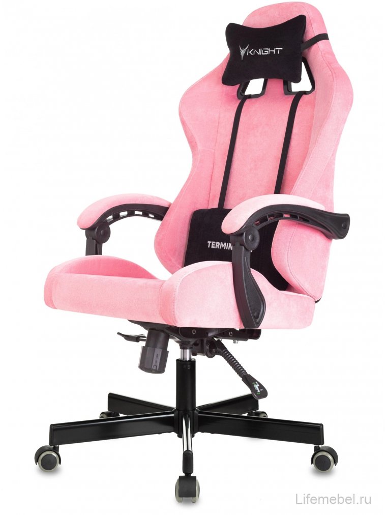Компьютерное кресло Terminator ткань розовый