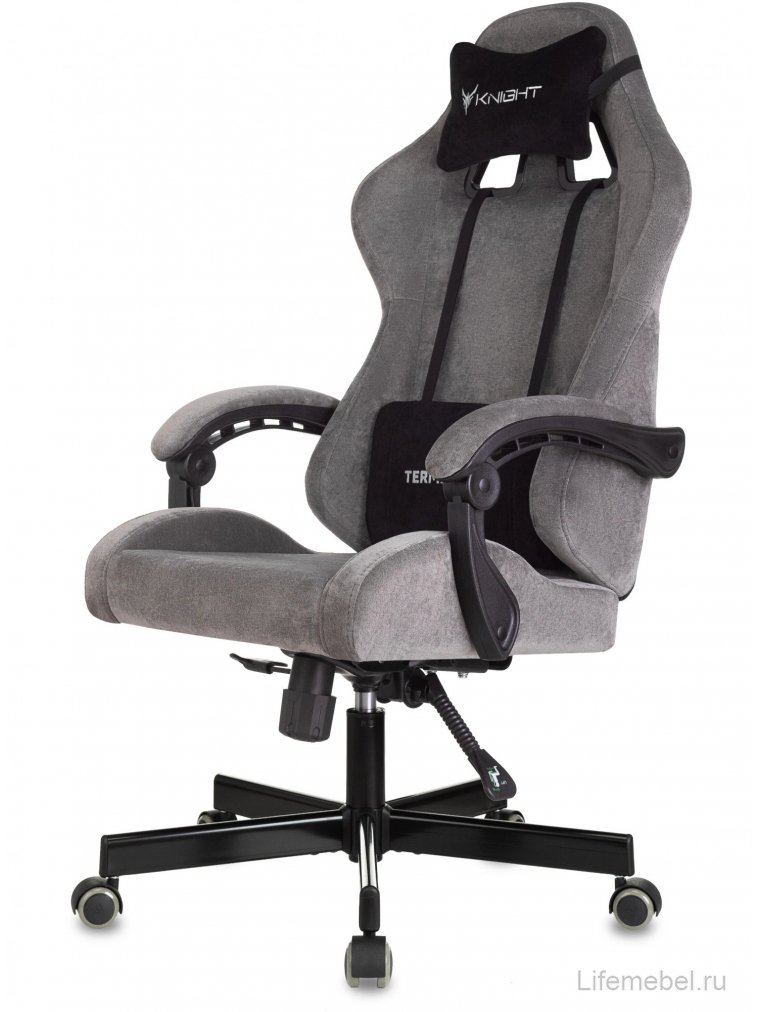 Компьютерное кресло Terminator ткань серый