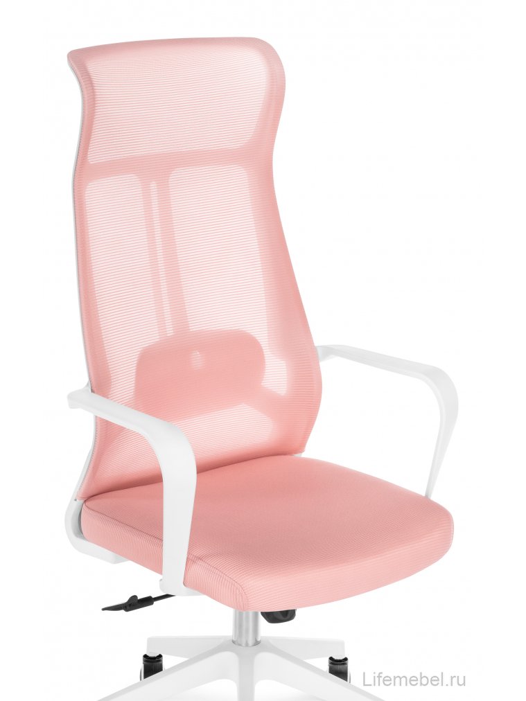 Компьютерное кресло Tilda pink / white