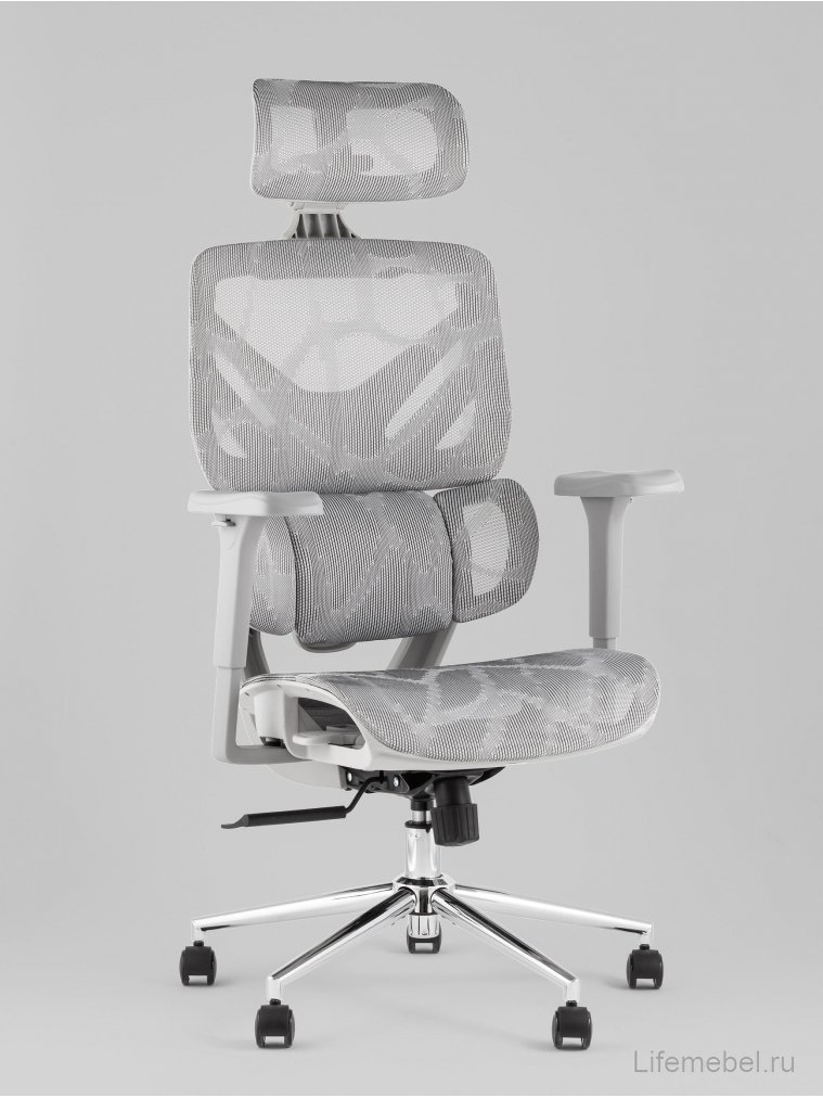 Компьютерное кресло TopChairs Structo серое