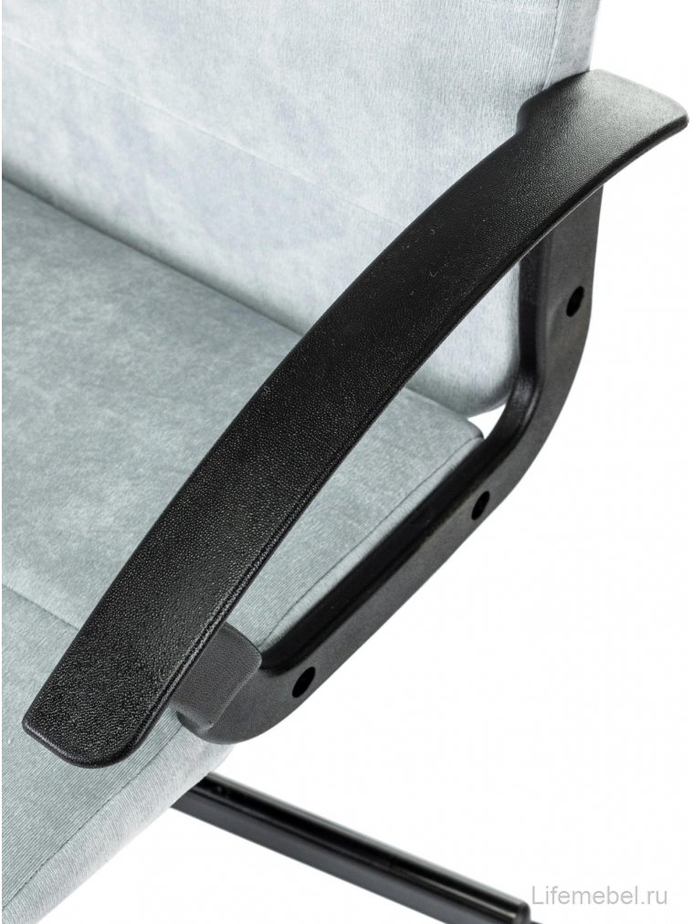 Компьютерное кресло Triest ткань серо-голубой