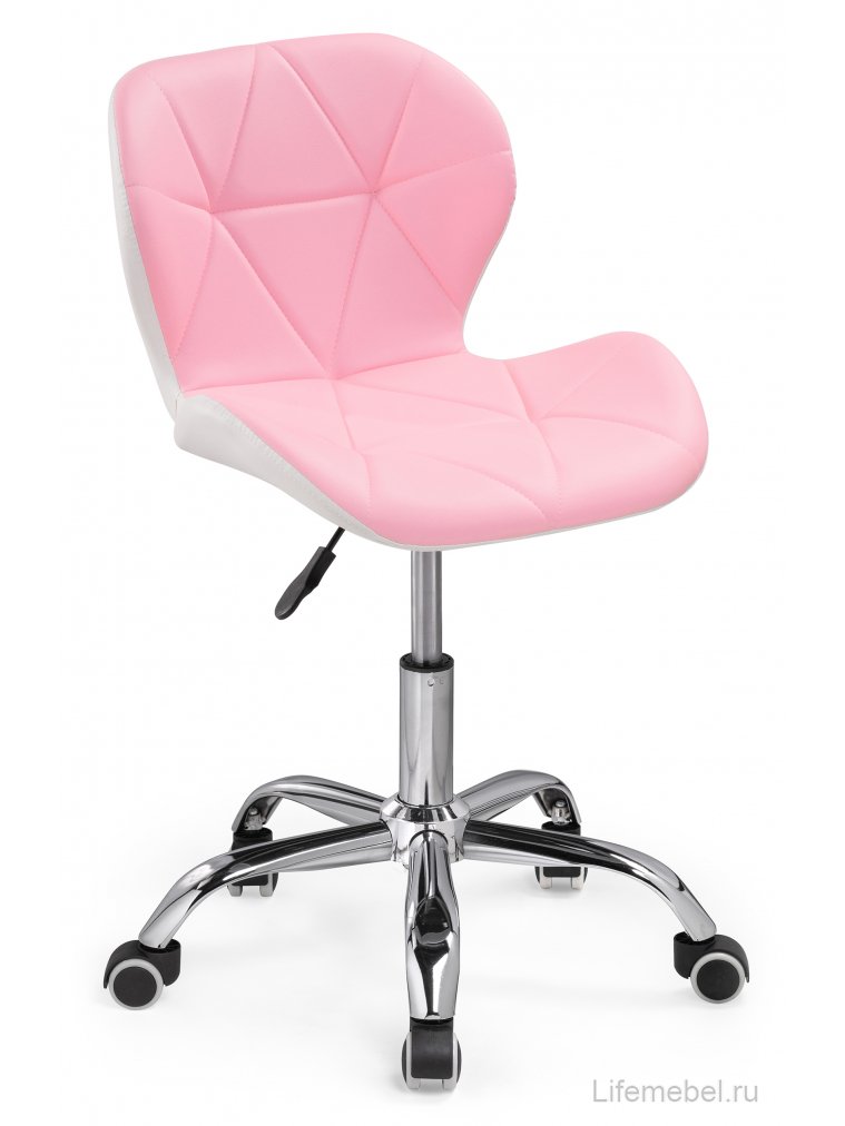 Компьютерное кресло Trizor whitе / pink