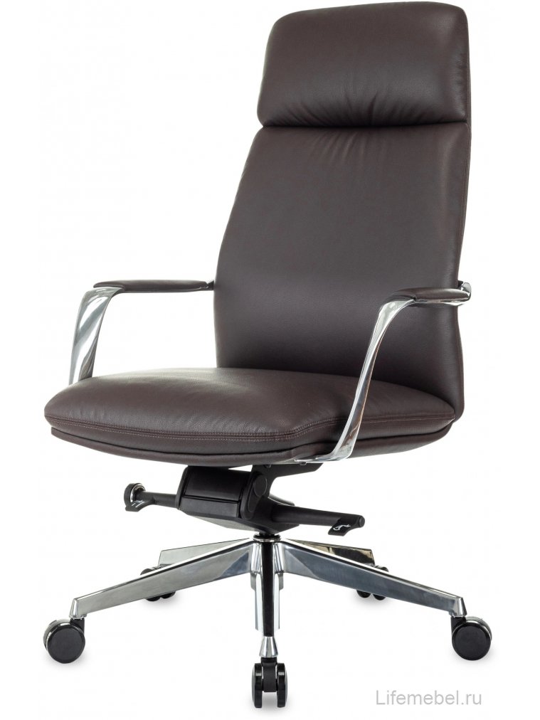 Компьютерное кресло Vega кожа коричневый
