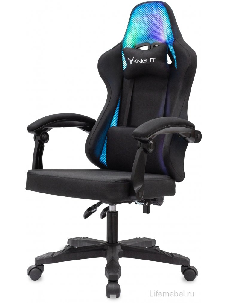 Компьютерное кресло Wolf RGB ткань черный