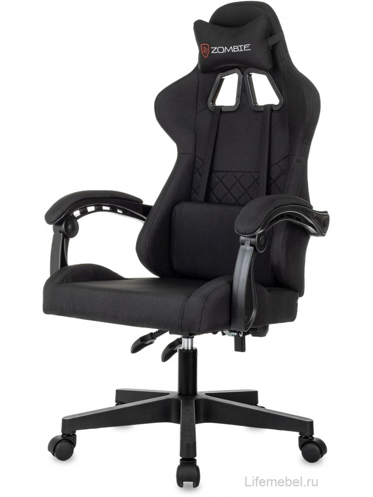 Компьютерное кресло Zombie 2 ткань черный