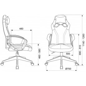 Компьютерное кресло Zombie 50