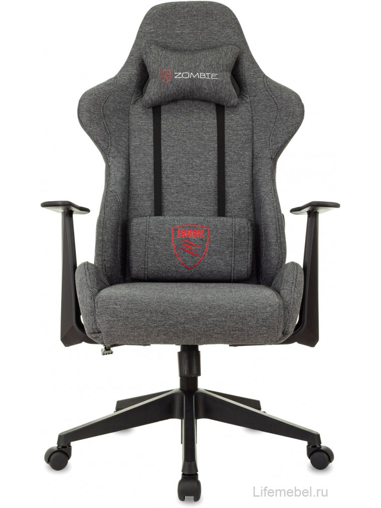 Компьютерное кресло Zombie Neo серый 3C1