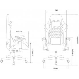 Компьютерное кресло Zombie Viking 7 Knight Fabric