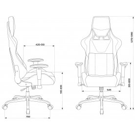 Компьютерное кресло Zombie Viking Loft