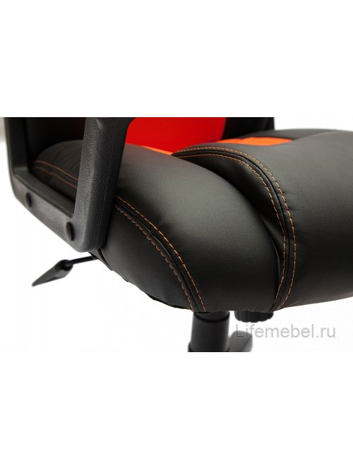 Кресло компьютерное Driver черный / оранжевый