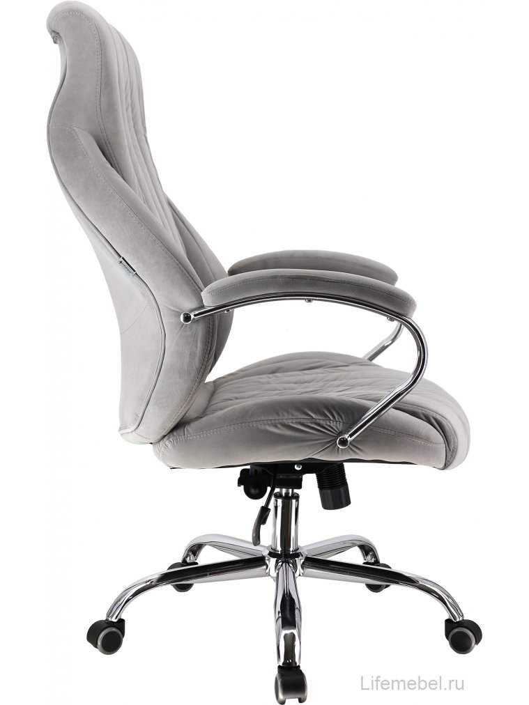 Кресло руководителя Everprof Coral ткань серый