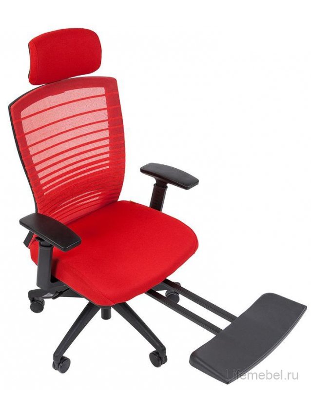 Офисное кресло Chairman СН 285 красное